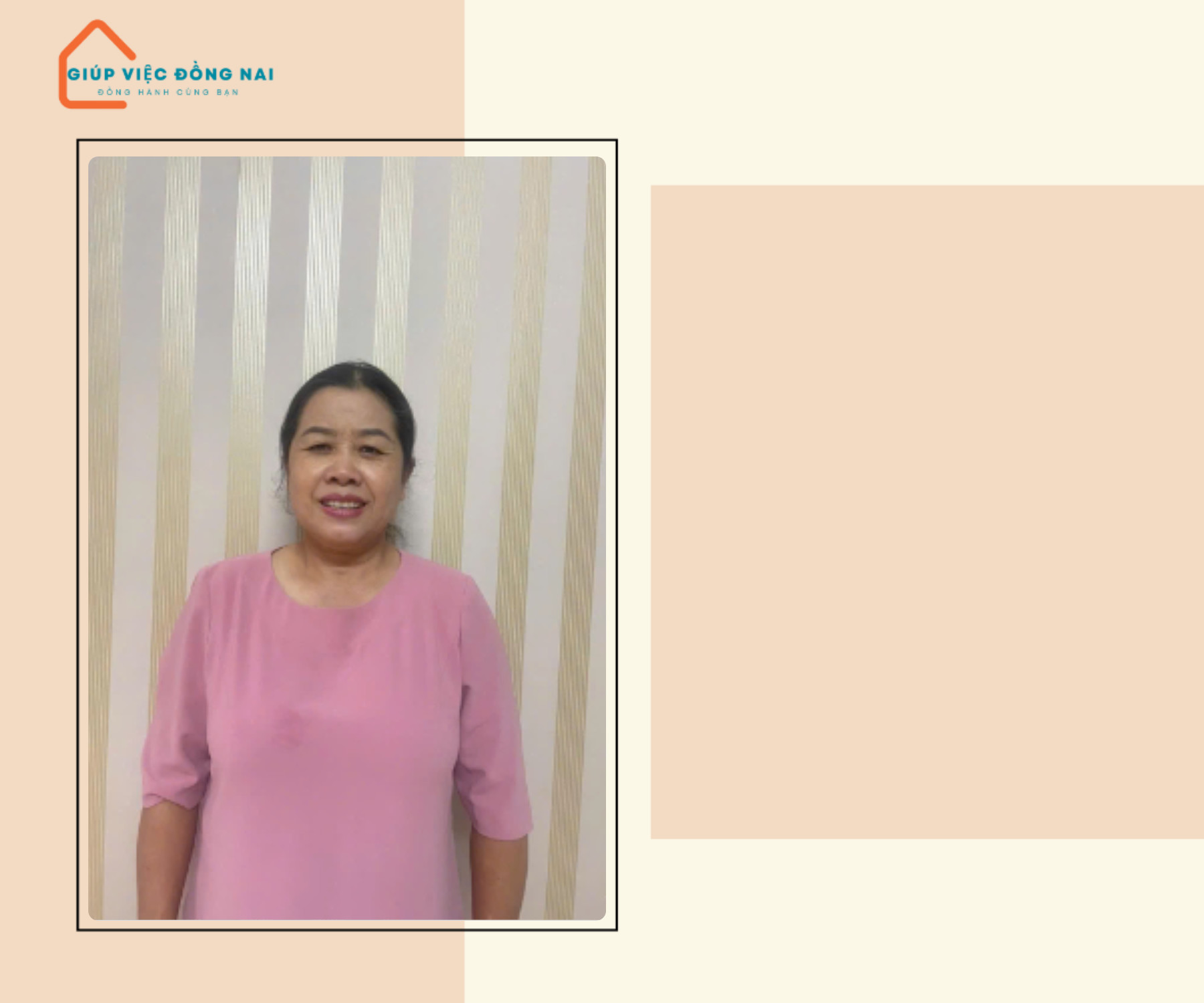 Chị NGUYỄN THỊ LEN, sinh năm 1969, quê Đắk Lắk cần tìm việc