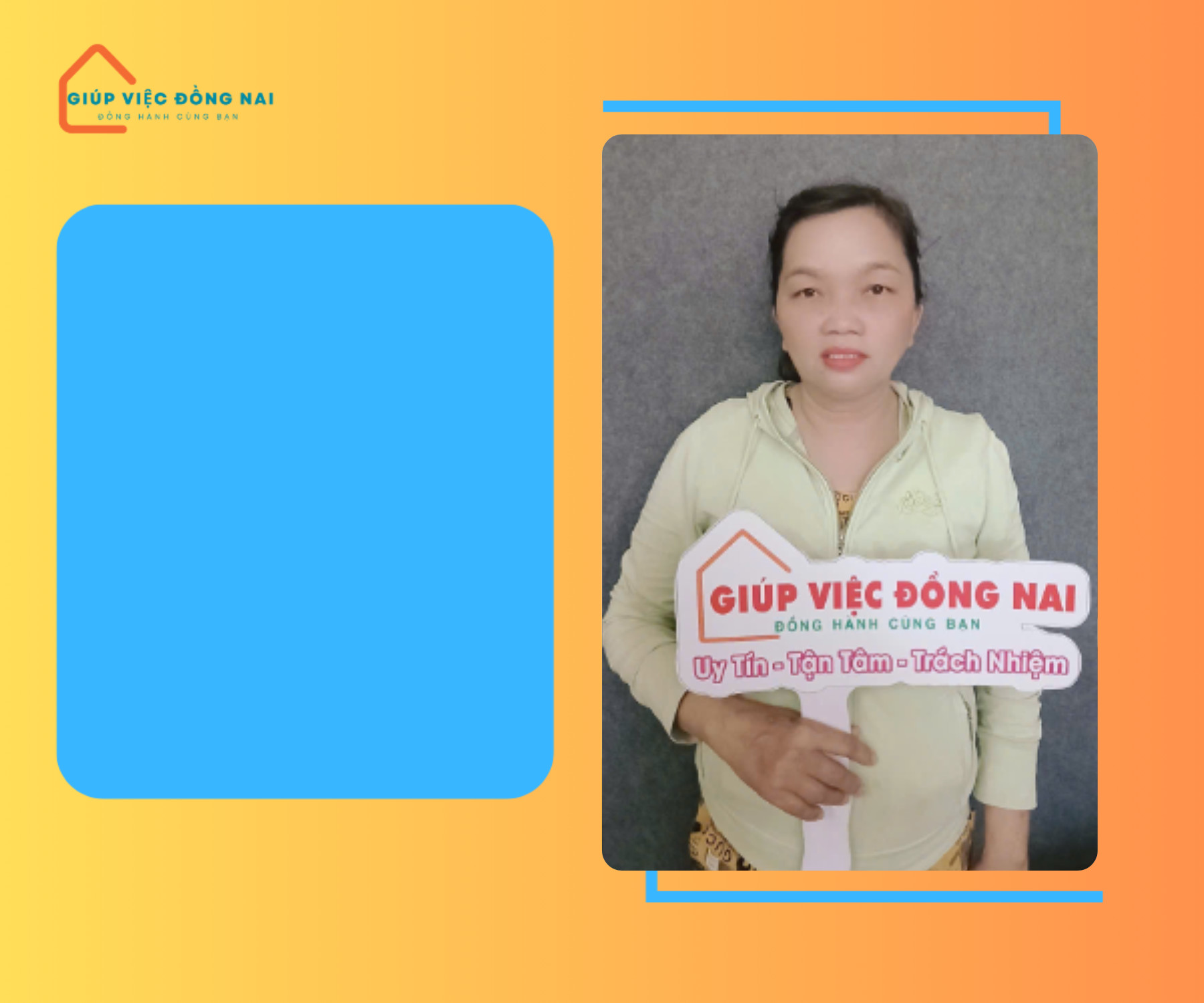 Chị PHẠM THỊ KIM LIÊN, sinh năm 1974, quê Tây Ninh cần tìm việc