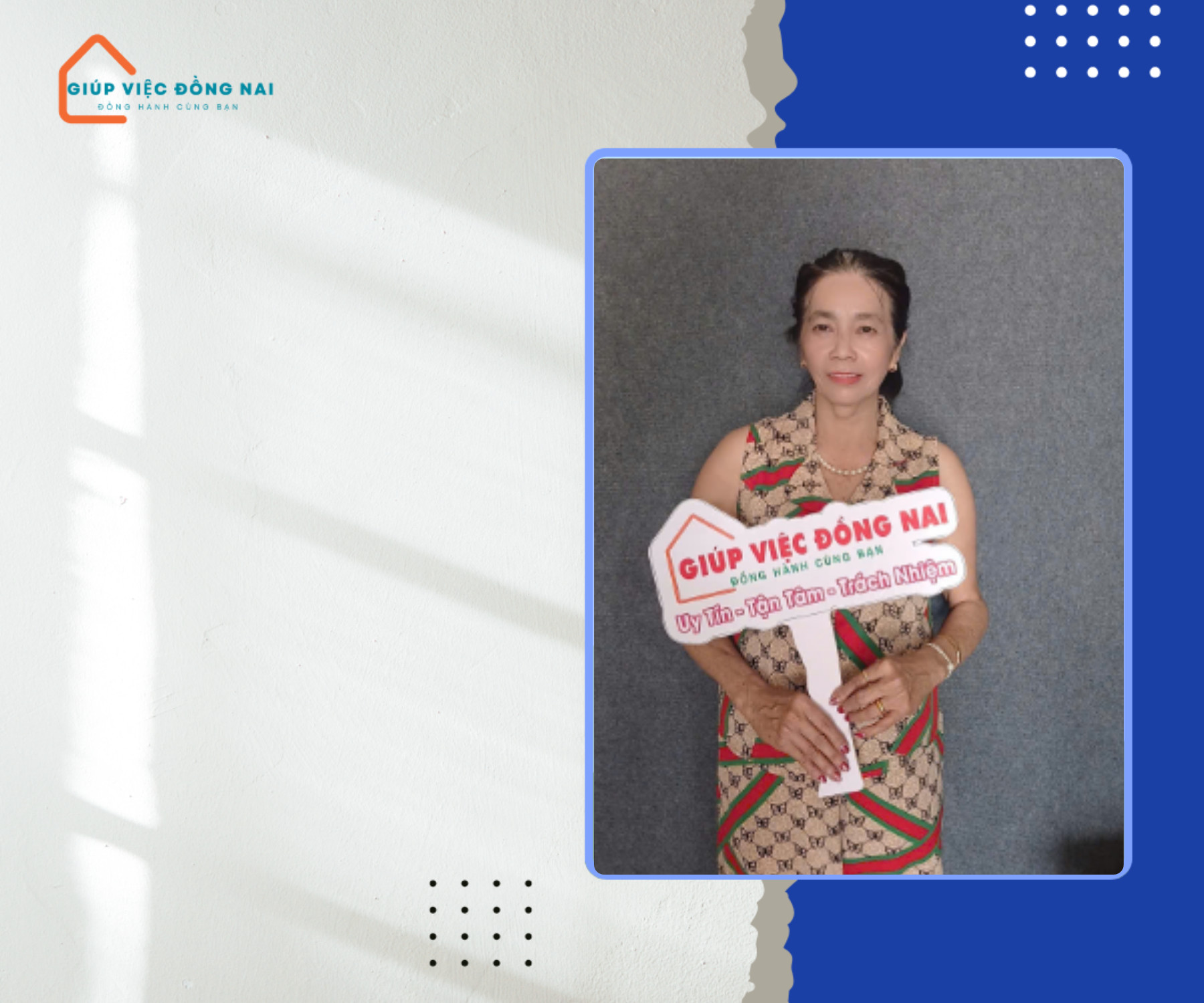 Chị VƯU THỊ LÁC, sinh năm 1969, quê Sóc Trăng cần tìm việc
